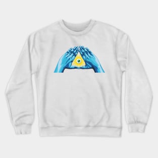 Masonic sign, symbol. Crewneck Sweatshirt